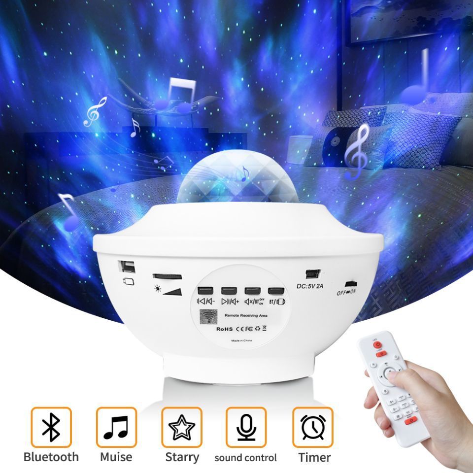 USB Kontrollü Müzik Çalar LED Gece Lambası