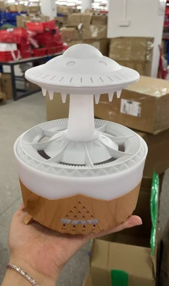 New UFO Raindrop Humidifier . Regenwolken - Luftbefeuchter