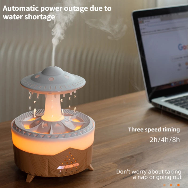 New UFO Raindrop Humidifier . Regenwolken - Luftbefeuchter